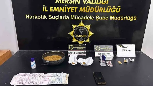 Mersin'de Uyuşturucu Operasyonunda Bir Şüpheli Tutuklandı