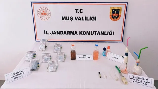 Muş'ta Uyuşturucu Operasyonunda 1 Şüpheli Tutuklandı