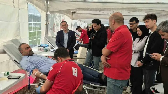 Bartın Üniversitesi'nde 1453 Ünite Hedefiyle Kan Bağışı Kampanyası