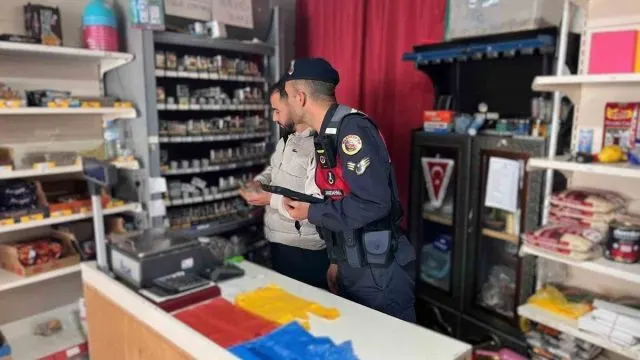 Bayburt'ta Jandarmadan 38 İ̇ş Yerine Duman Denetimi