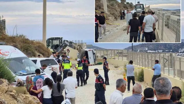 Bodrum’da 15 Yaşındaki Sürücü Devrilen Kamyonetin Altında Kaldı