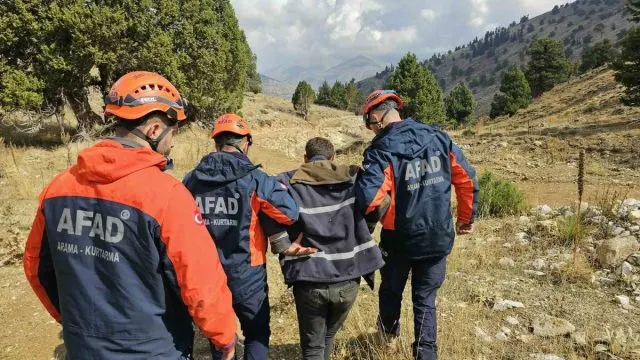 Göksun Yaylasında Rahatsızlanan Çoban Ekiplerce Kurtarıldı
