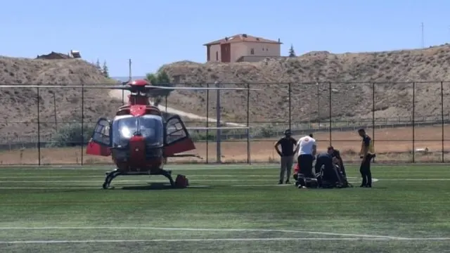 Kalp Krizi Geçiren Hasta Darende’den Hava Ambulansıyla Sevk Edildi