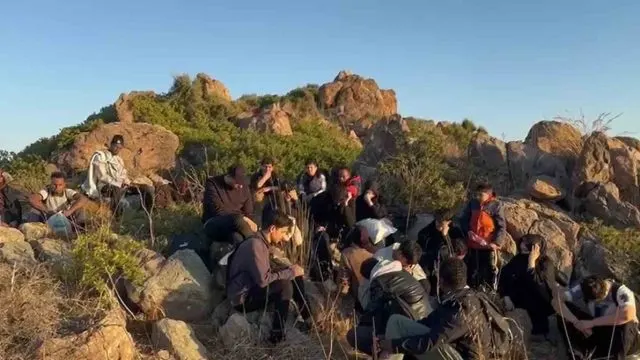 Bodrum’da Yunan Adalarına Geçiş Hazırlığı Yapan 34 Göçmen Yakalandı