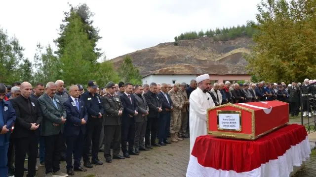 Kore Gazisi Osman Eker İslahiye’de Son Yolculuğuna Uğurlandı