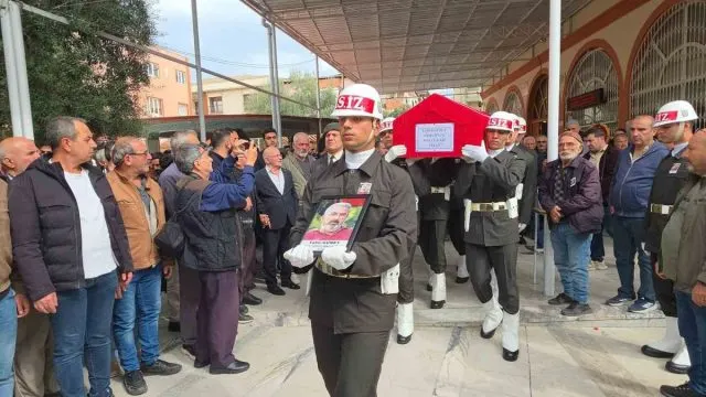 Aydın Nazilli'de Gazi Tahir Güney Askeri Törenle Defnedildi