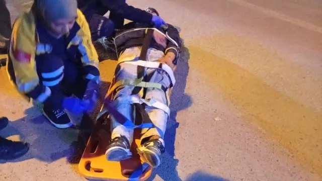 Adıyaman Gölbaşı'nda Motosiklet Kazası: Sürücü Hastaneye Kaldırıldı