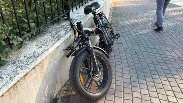Bolu'da Elektrikli Bisikletle Cipin Çarpıştığı Kazada 14 Yaşındaki Çocuk Yaralandı