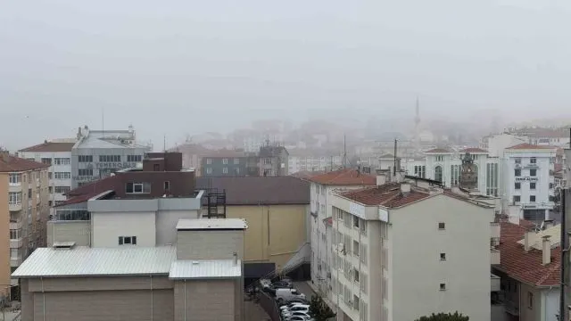 Yozgat-Sivas Kara Yolunda Muslubelen Sisle Kaplandı