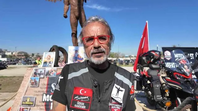 Silivri'de Yaklaşık Bin Motosikletli Anma Sürüşünde Buluştu