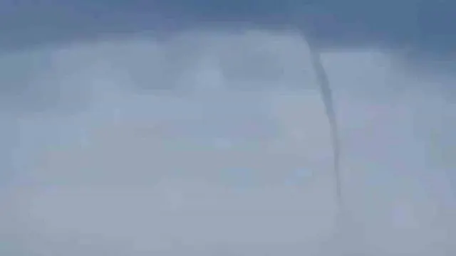 Mudanya Eğerce Açıklarında Deniz Üzerinde Hortum Görüldü
