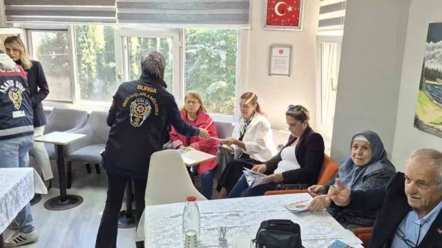 Bursa’da Temad Üyelerine Siber Suçlara Karşı Bilgilendirme