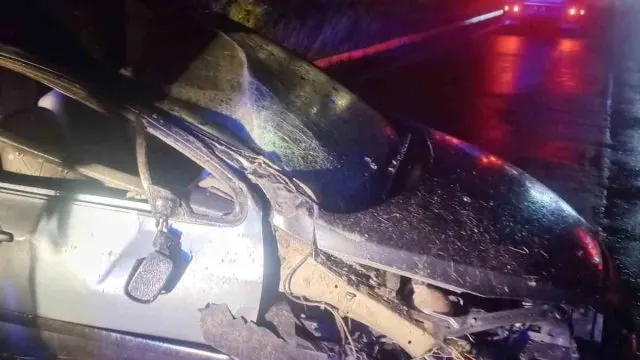 Ayvalık'ta Tek Taraflı Kazada Bir Kişi Yaralandı