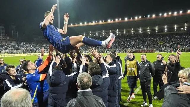 Edin Dzeko Milli Takıma Veda Etti