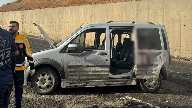 Cizre Yolunda Takla Atan Kamyonette 6 Kişi Yaralandı