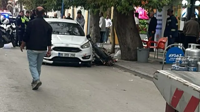 Polatlı'da Otomobilin Çarptığı Motosikletli Ağır Yaralandı